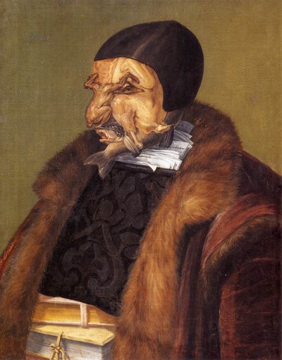 Der Jurist von Giuseppe Arcimboldo